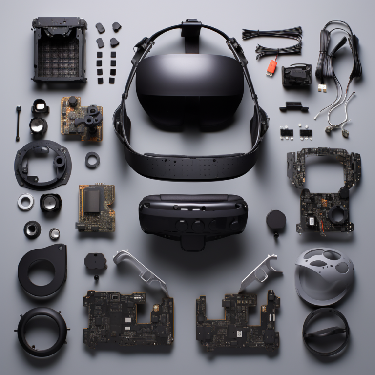 The Borealis VR Headset Prototype 2